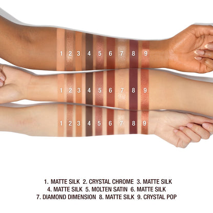Charlotte's Palette of Beautifying Eye Trends: Limited-Edition Brown Eyeshadow Palette