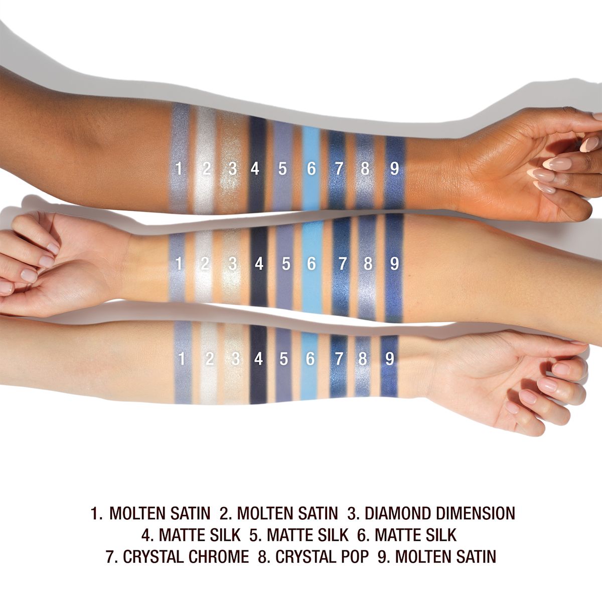 Charlotte's Palette of Beautifying Eye Trends: Limited-Edition Blue Eyeshadow Palette