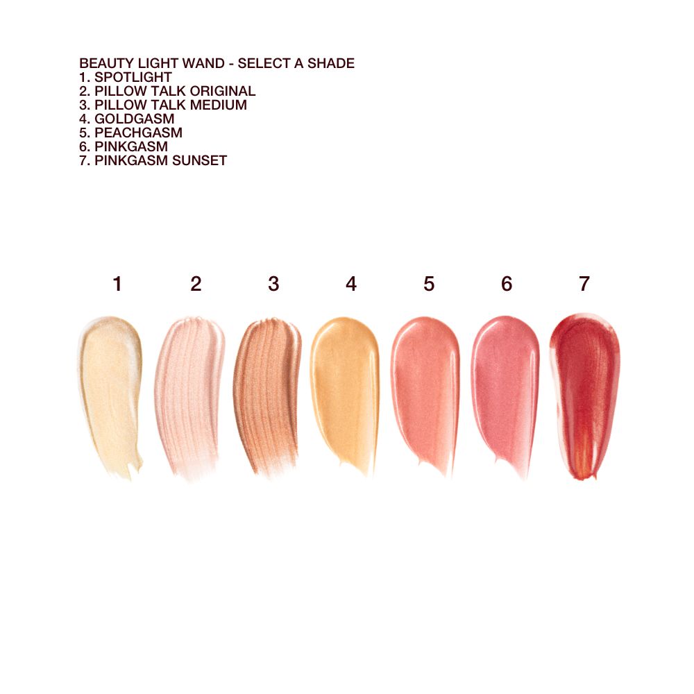 BEAUTY LIGHT WANDS SWATCHES