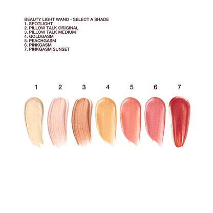 BEAUTY LIGHT WANDS SWATCHES