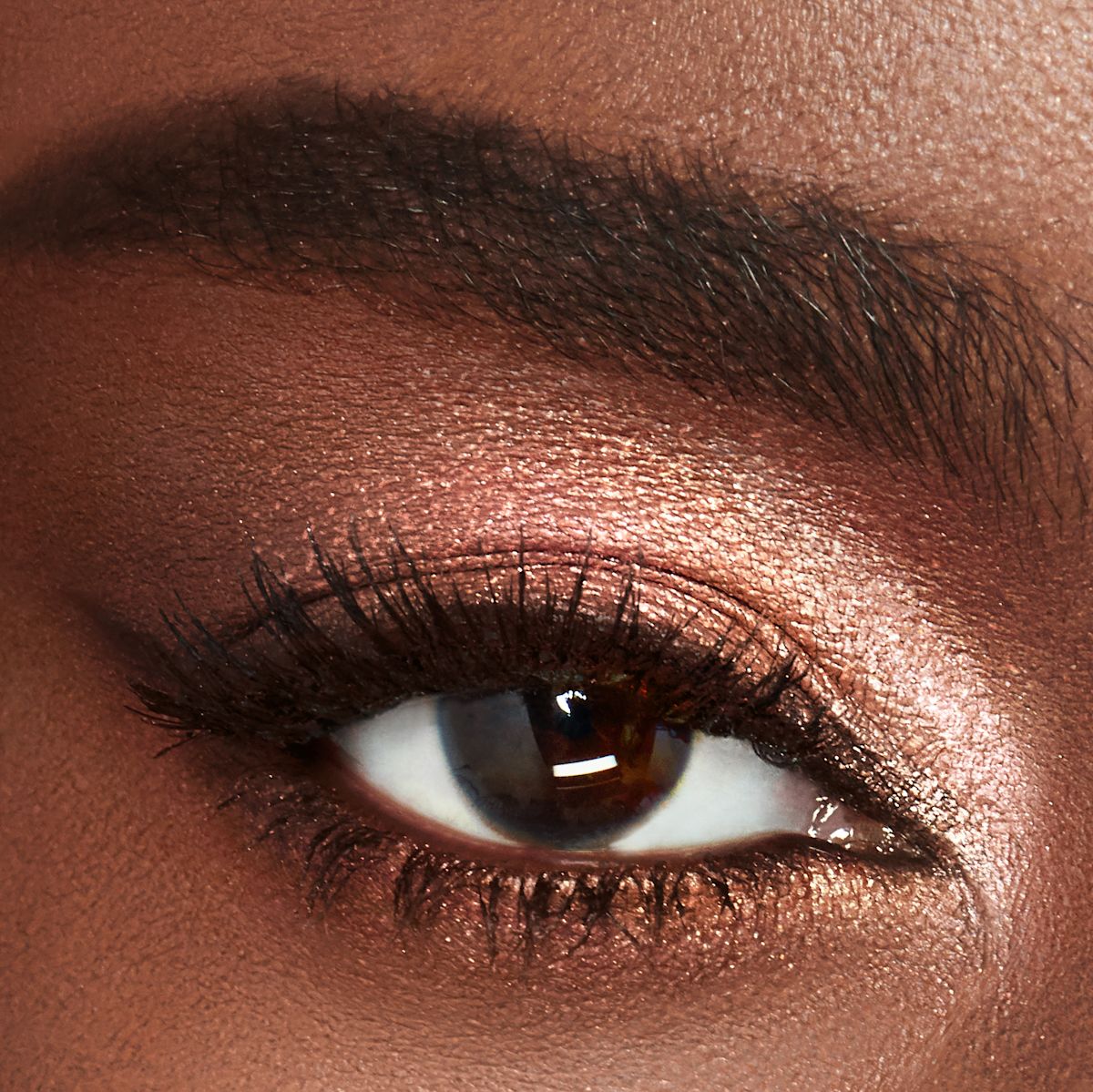 Queen of Luck Luxury Palette on deep skin tone model