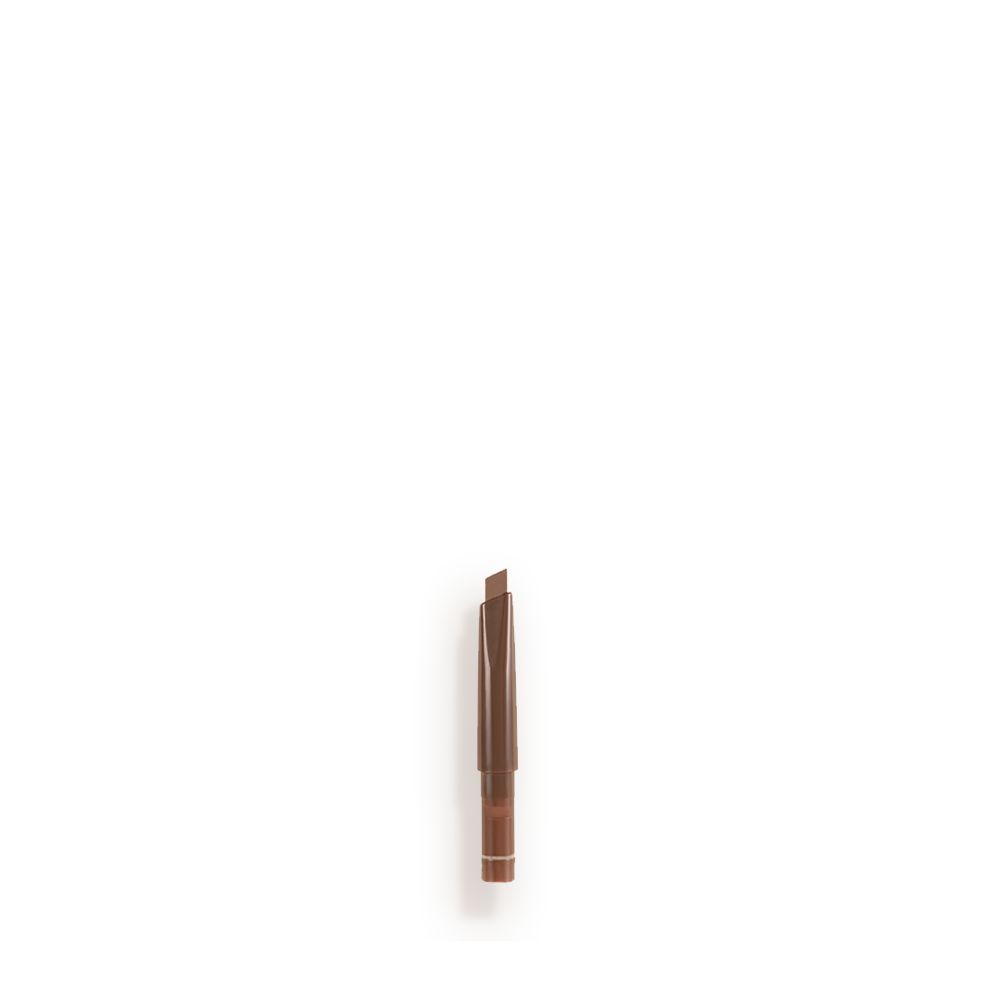 Close-up of an eyebrow tint refill in black colour.