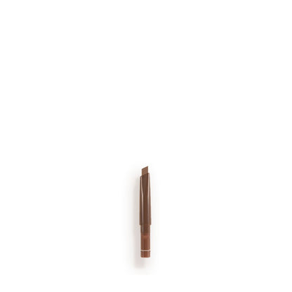 Close-up of an eyebrow tint refill in black colour.