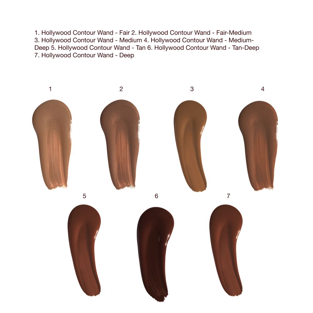 Hollywood Contour Wand Easy Liquid Contour shades