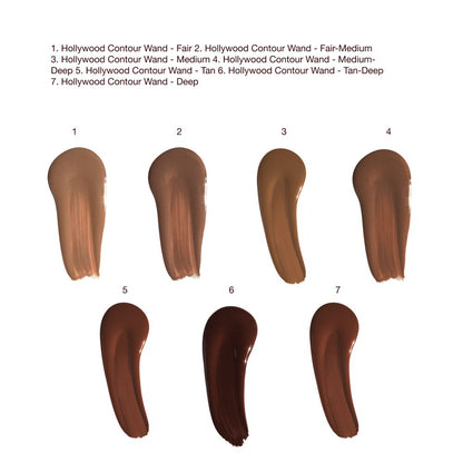 Hollywood Contour Wand Easy Liquid Contour shades
