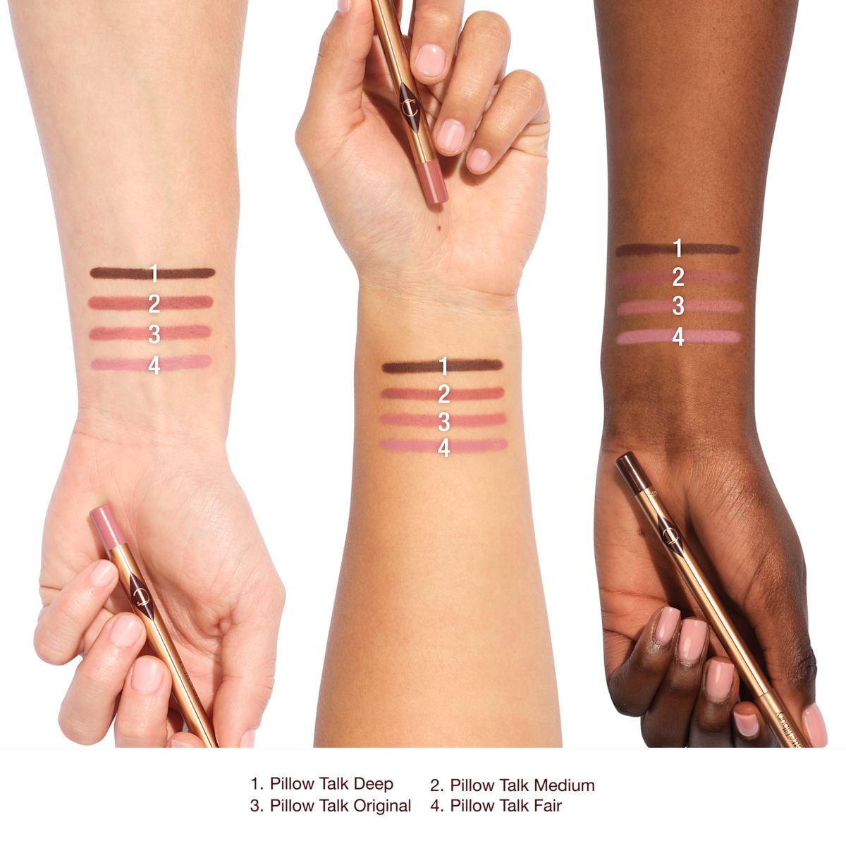 Lip Cheat swatches