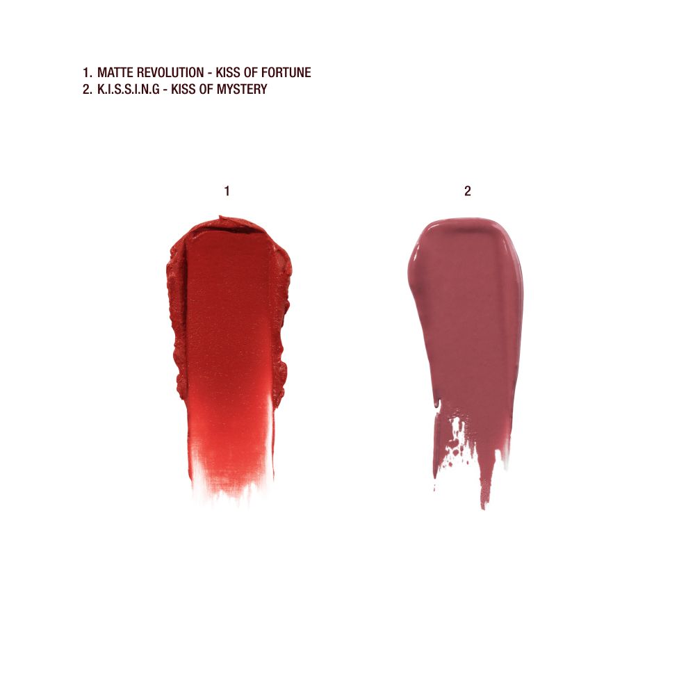 New Year Lipstick swatches