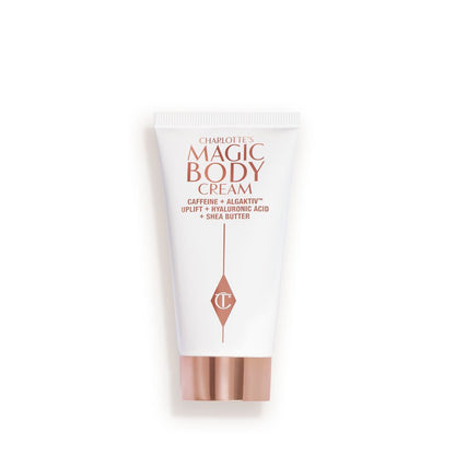 A tube of a body moisturiser.