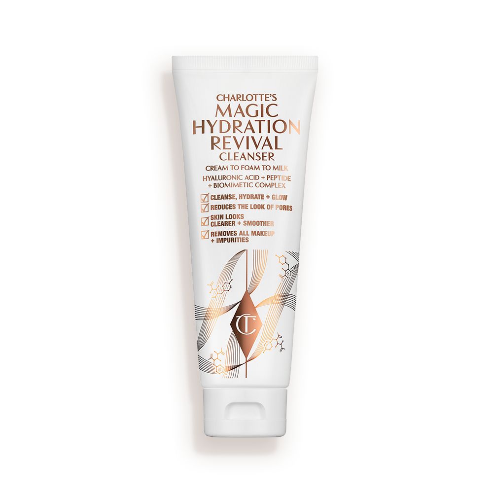 Charlotte's Magic Hydration Revival Cleanser packaging in 120ml