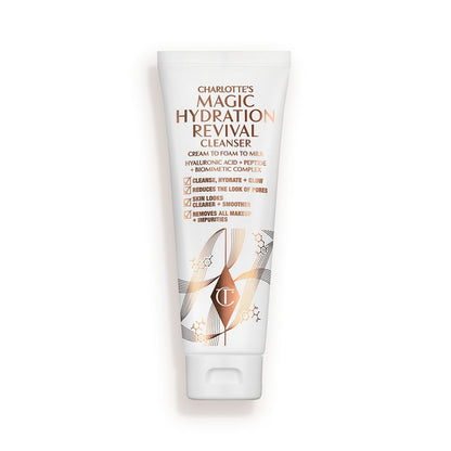 Charlotte's Magic Hydration Revival Cleanser packaging in 120ml
