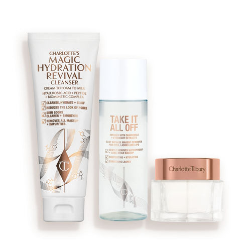 CLEANSE, TAKE IT ALL OFF + GLOW SET Bundle Packshot