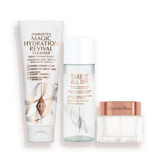 CLEANSE, TAKE IT ALL OFF + GLOW SET Bundle Packshot
