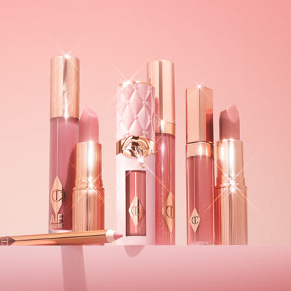 Pillow Talk collection including new shades of Collagen Lip Bath, Lip Cheat and Kissing Lipstick