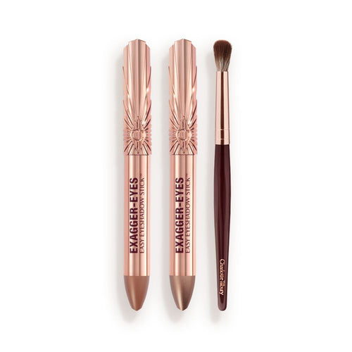 EXAGGER-EYES EASY EYESHADOW STICK + BLENDER BRUSH KIT packshot