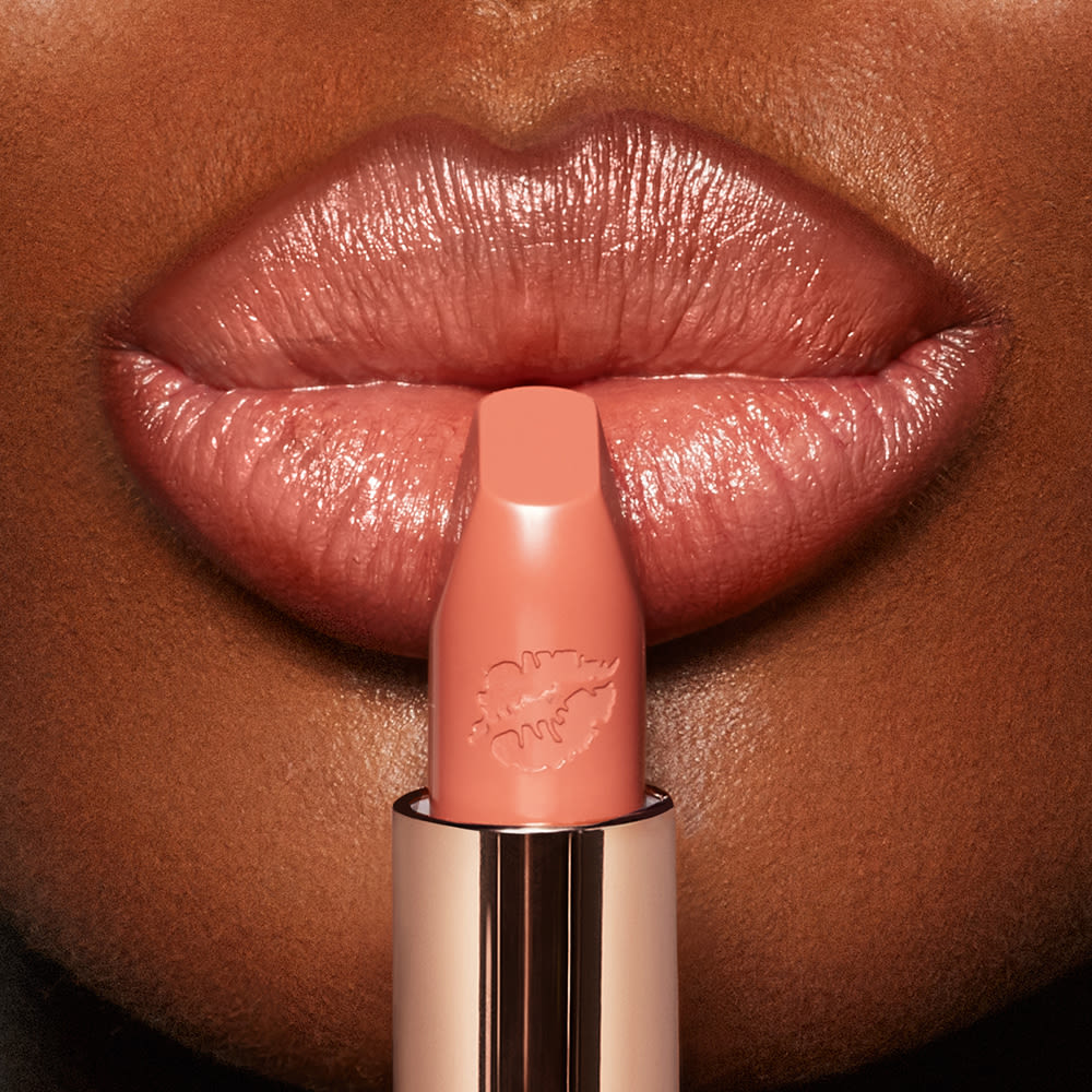Hot Lips 2 Angel Alessandra lipstick and model's lip