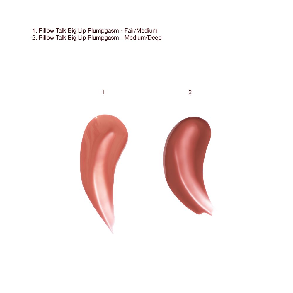 PILLOW TALK PLUMPGASM TEXTURE SWATCHES
