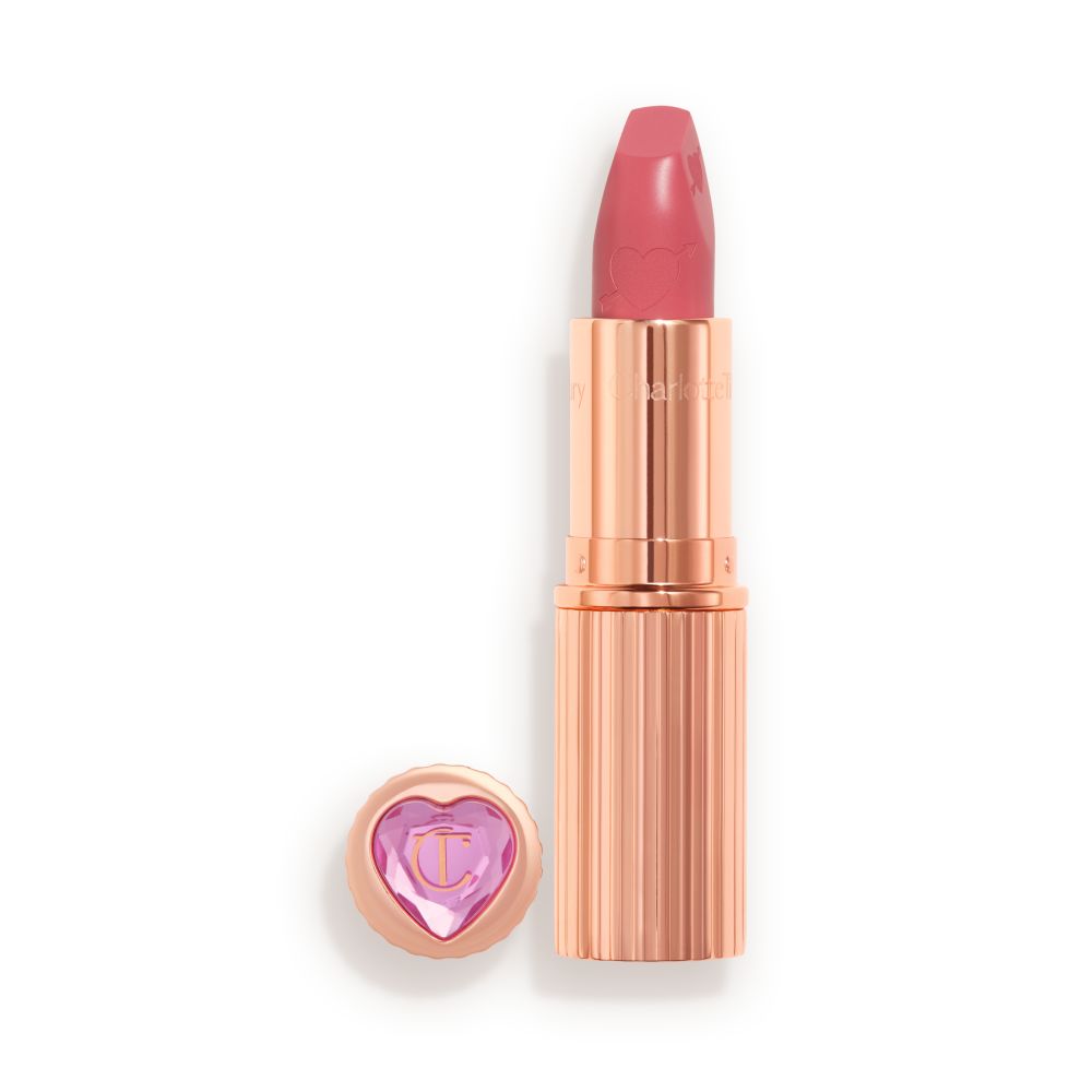 Pillow Talk Love Effect Lipstick in Kiss Talk: Fresh Pink Satin Lipstick