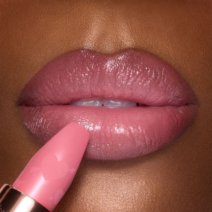 Pillow Talk Love Effect Lipstick in Kiss Talk: Fresh Pink Satin Lipstick