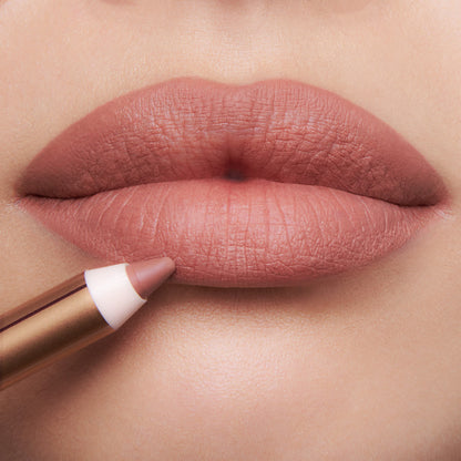 Icon Baby Lip Cheat on fair skin tone model