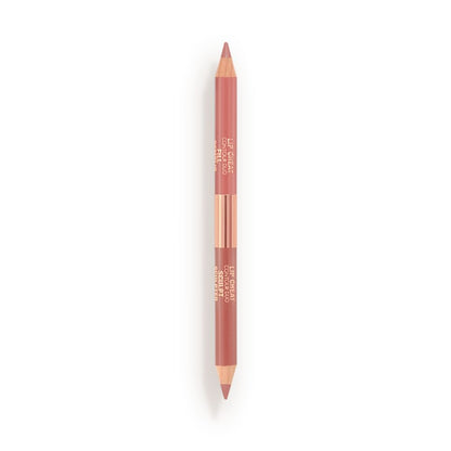 Lip Cheat Contour Duo: Nude Lip Liner for Fair Skin