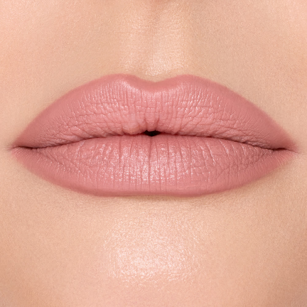 Lip Cheat Contour Duo: Nude Lip Liner on Fair Skin