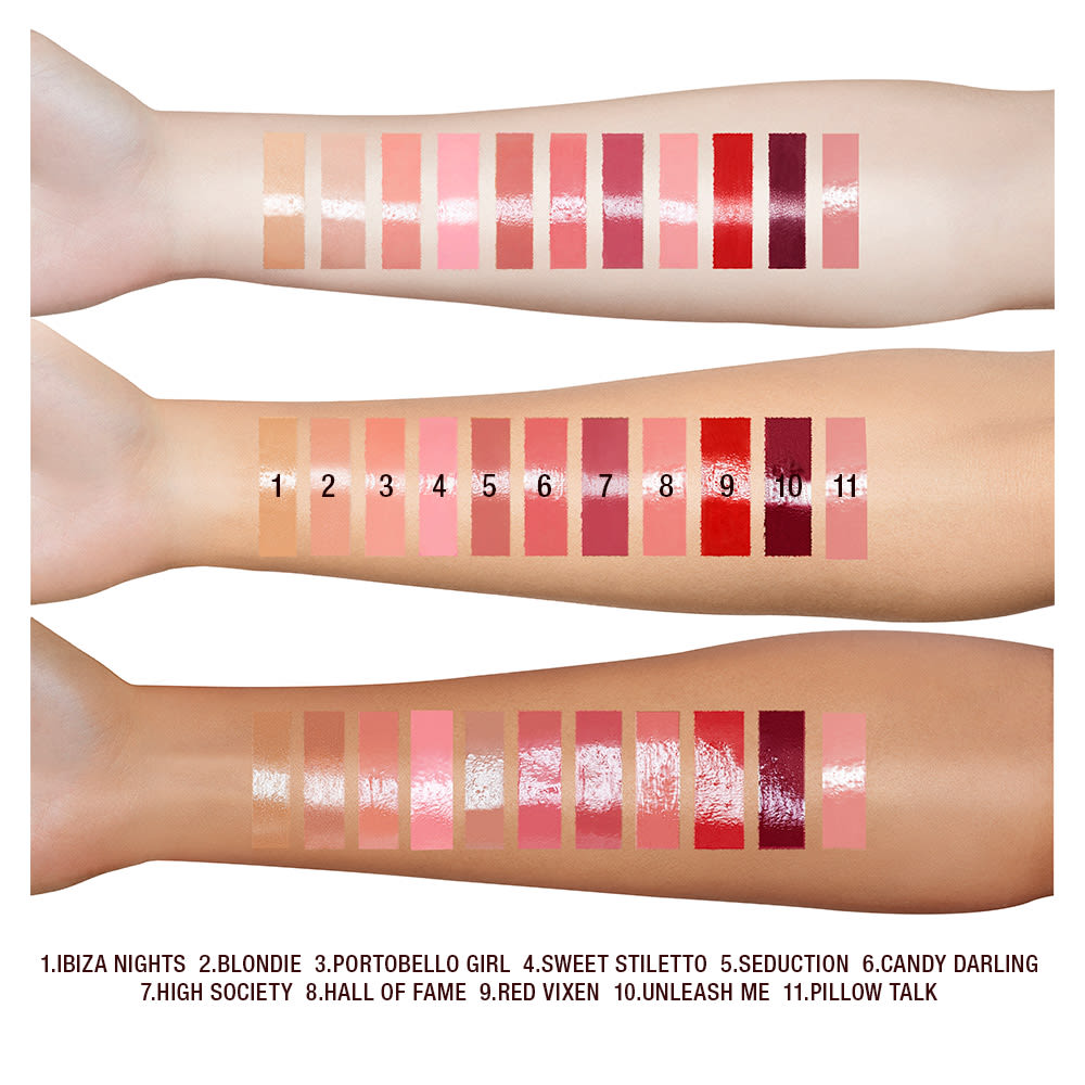 Lip Lustre lip gloss Arm Swatches