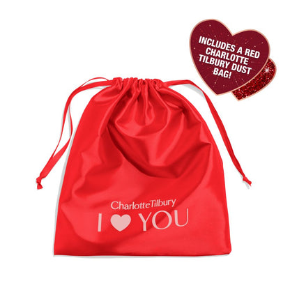 Red dust bag