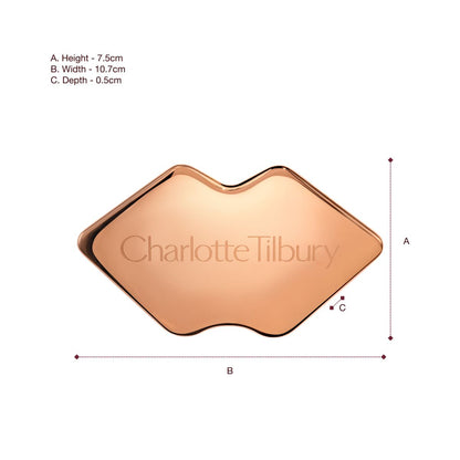 Magic Sculpting Rose Gold Gua Sha Dimensions