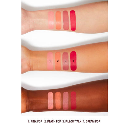 Pillow Talk Beauty Blush Wands arm swatches