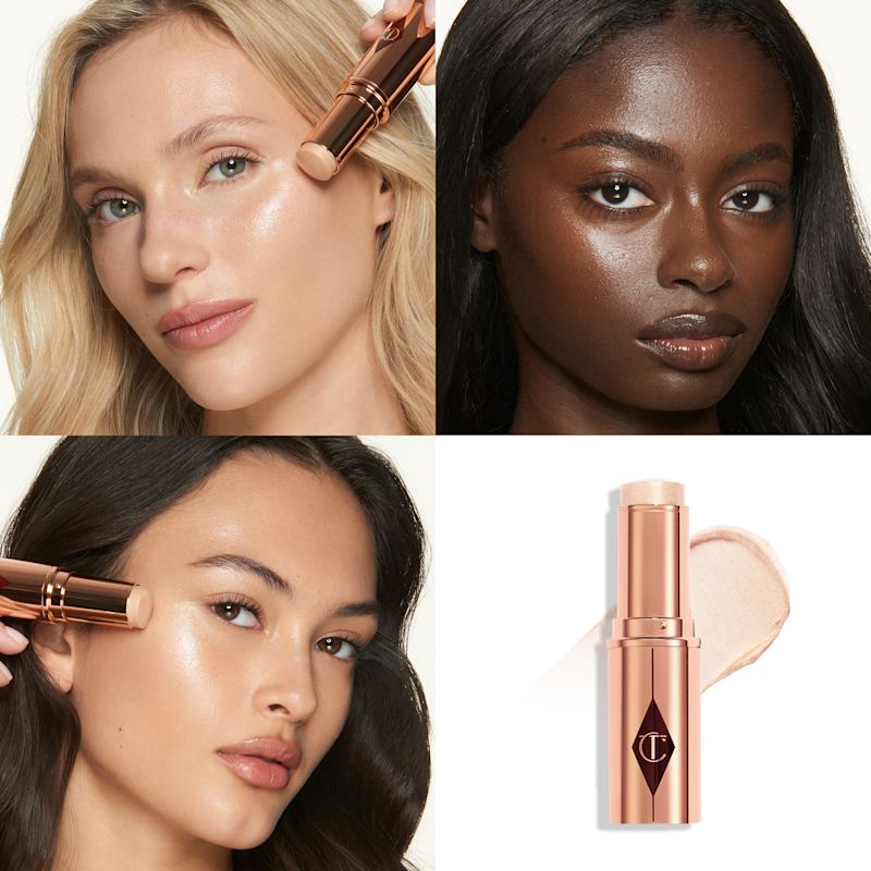 Unreal Highlighter Fresh Healthy Glow Stick Glazed Goddess Universal Shade 3 skin tones