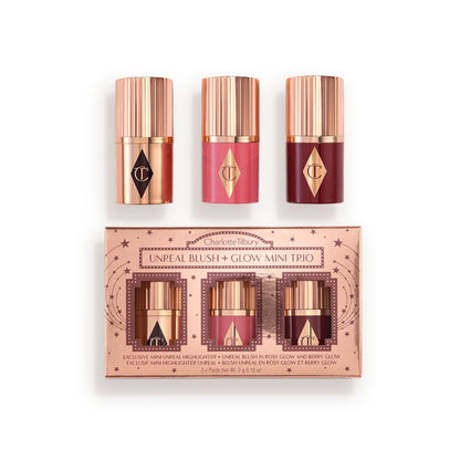 Mini Unreal Blush and Glow Trio Packshot - Open