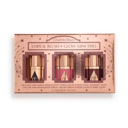 Mini Unreal Blush and Glow Trio Packshot - Closed