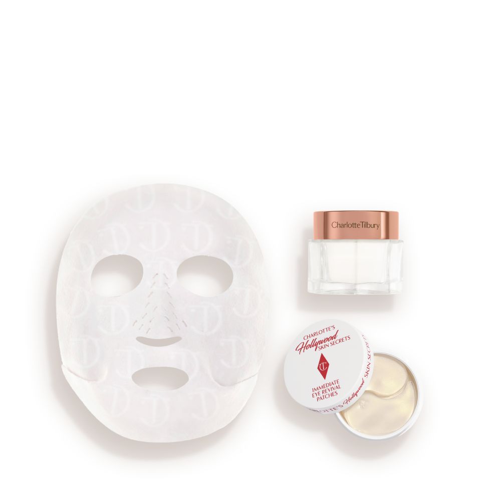 Magic Cream + Dry Sheet Mask + Eye Patches Bundle Packshot