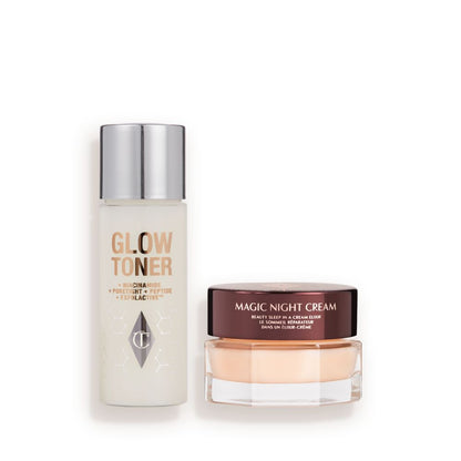 CHARLOTTE’S NIGHT-TIME GLOWING SKIN DUO-BUNDLE