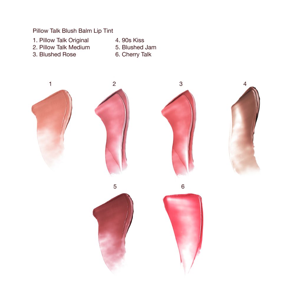 Pillow Talk Blush Balm Lip Tint - Texture Swatch