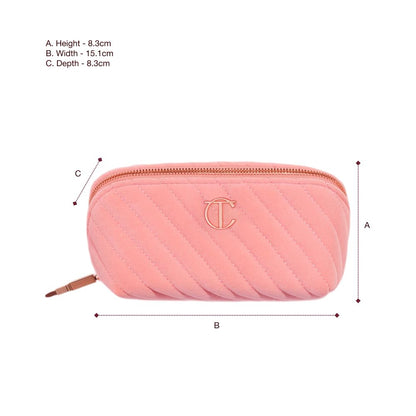 The Gift of Pillow Talk Eyes + Lips - bag dimensions
