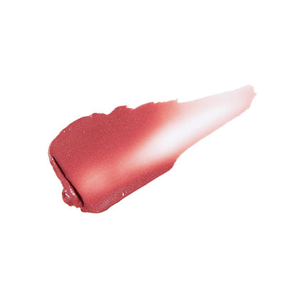 Swatch of a cheek and eye cream in a brownish-red shade.