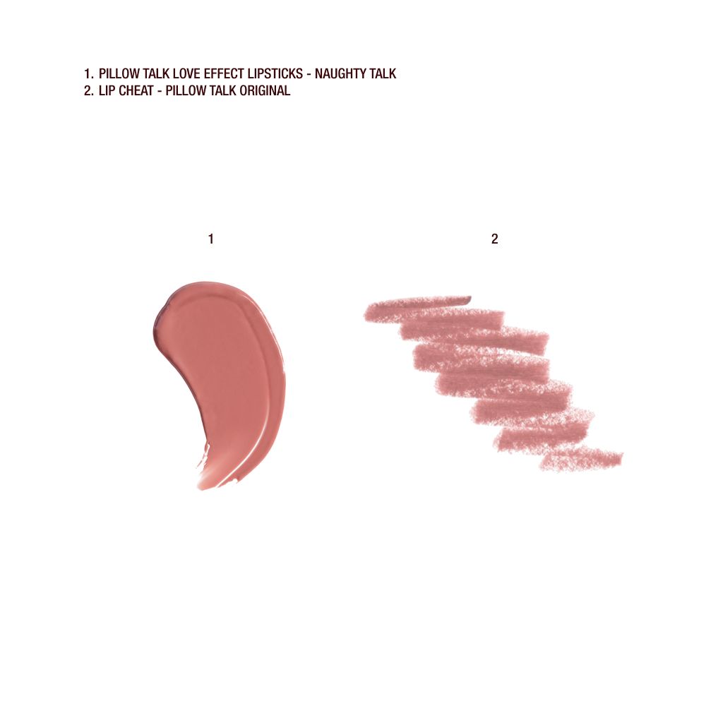 Save a magical 5%* on your dream Pillow Talk lip liner and lipstick combo.