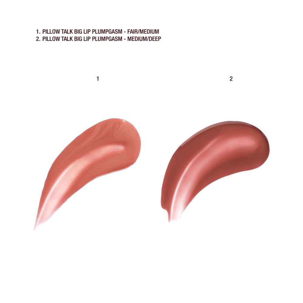 Pillow Talk Big Lip Plumpgasm Duo swatches