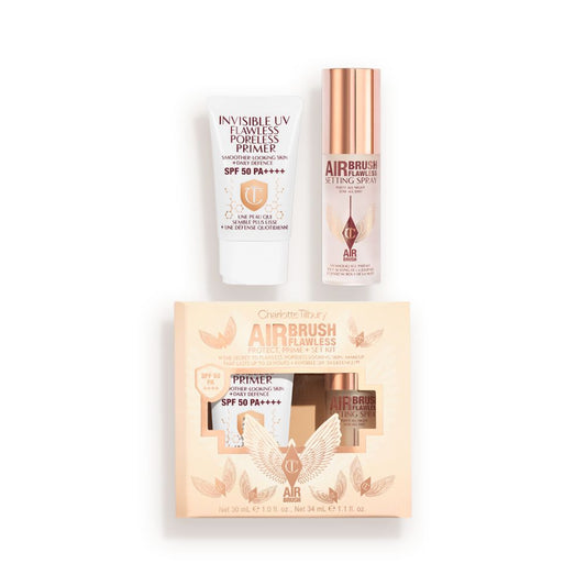 AIRBRUSH FLAWLESS PROTECT, PRIME + SET KIT-BUNDLE