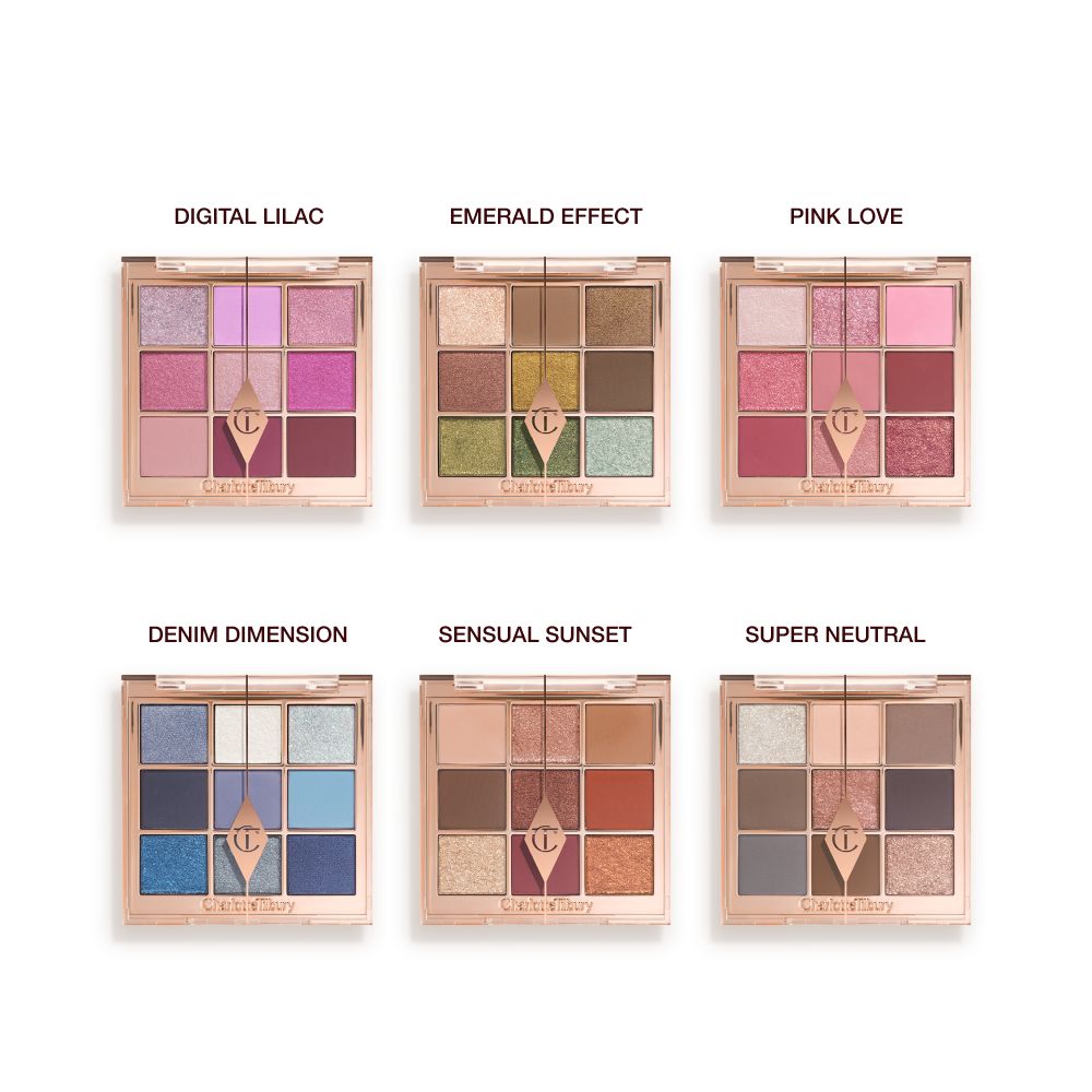 Charlotte's Beautifying Eye Trends Kit: Limited-Edition Eyeshadow Palette and Eye Makeup Brush