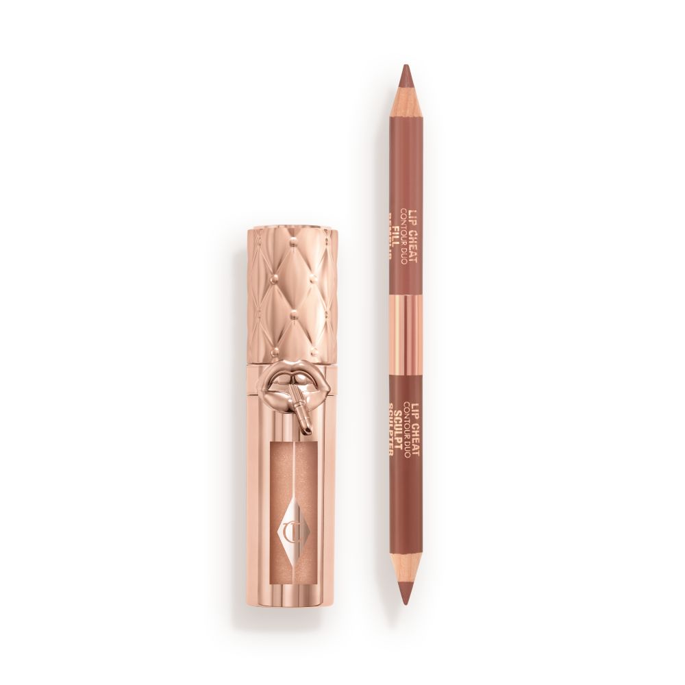 SUPER NUDES SCULPT, FILL & PLUMP LIP KIT CONTOUR DUO