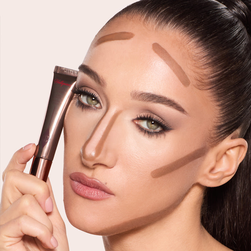 How to contour your cheekbones with Hollywood Contour Wand