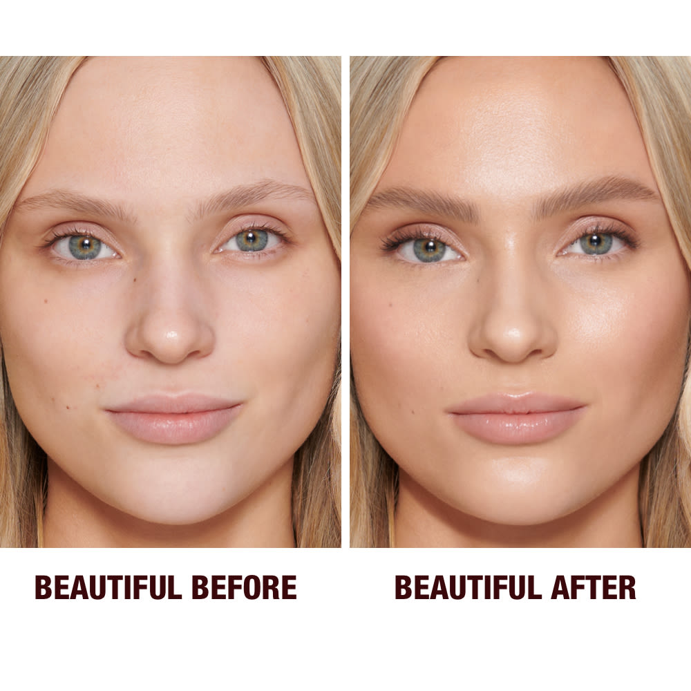 Tinted Moisturiser: Unisex Healthy Glow on fair skin tone model