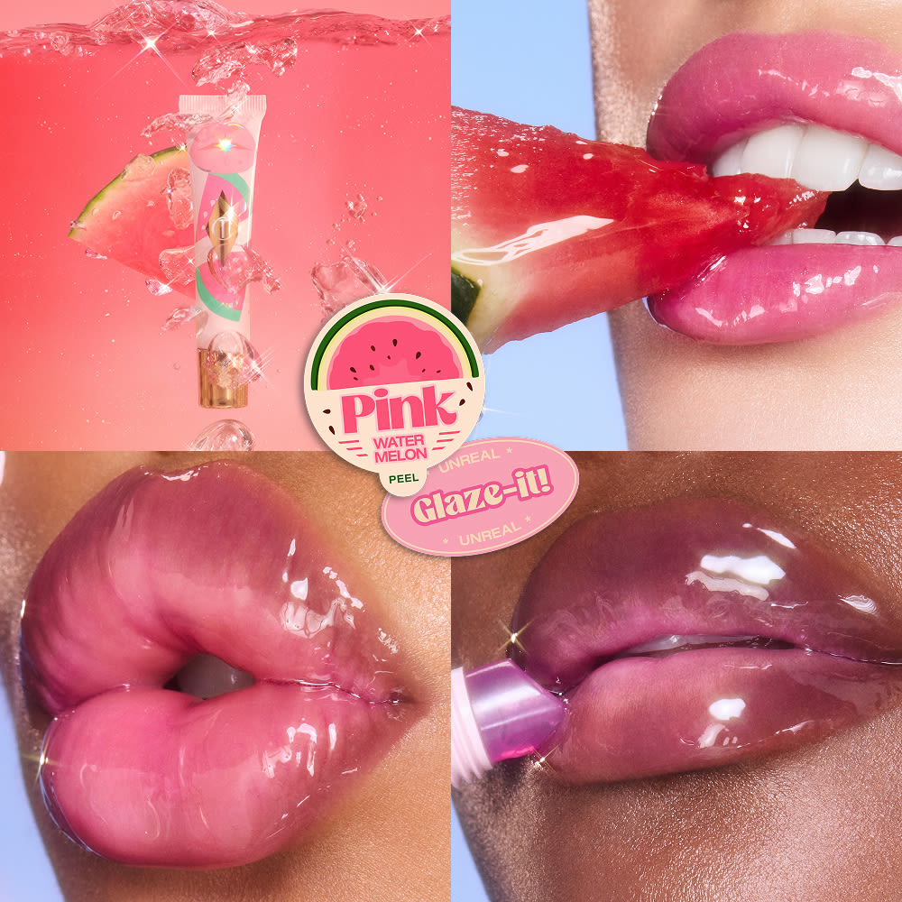 UNREAL LIP OIL PinkWatermelon CloseUp