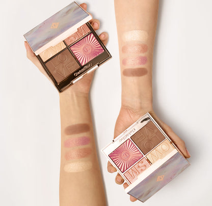 Glowgasm Face Palette - Lightgasm swatches