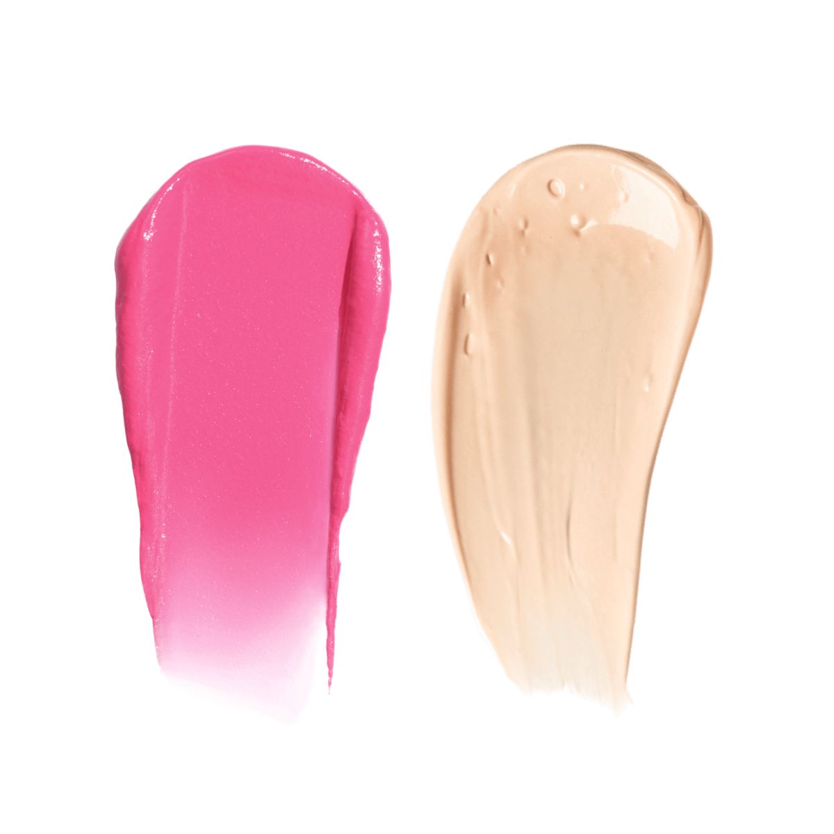 Unreal Blush + UV Primer + Travel Size Setting Spray Swatch