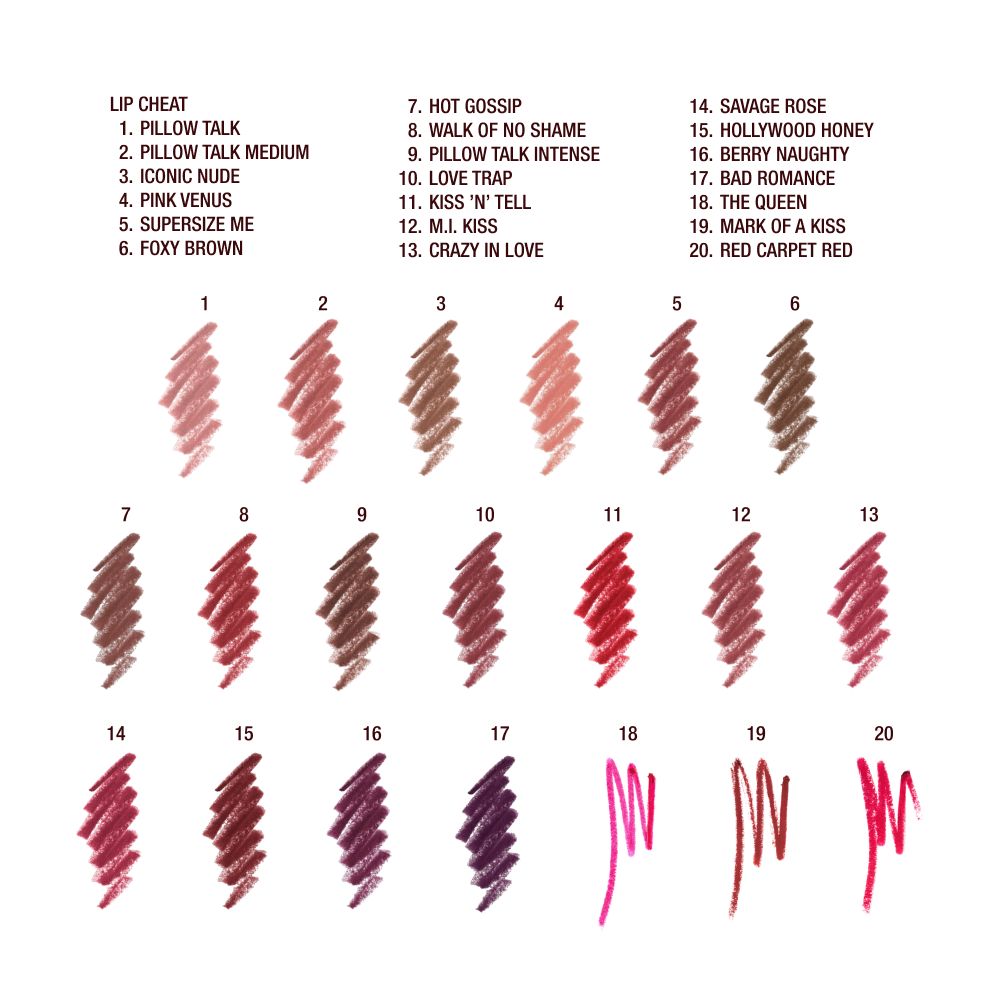 LIP CHEATS 20- SWATCH