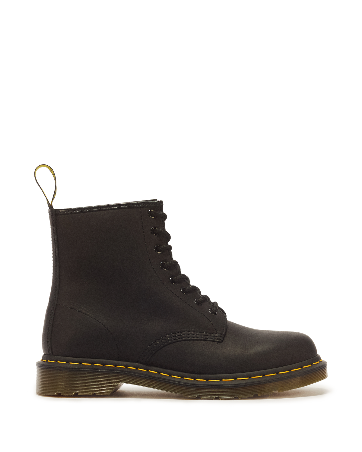 1460 Greasy Leather Lace Up Boots - view 1