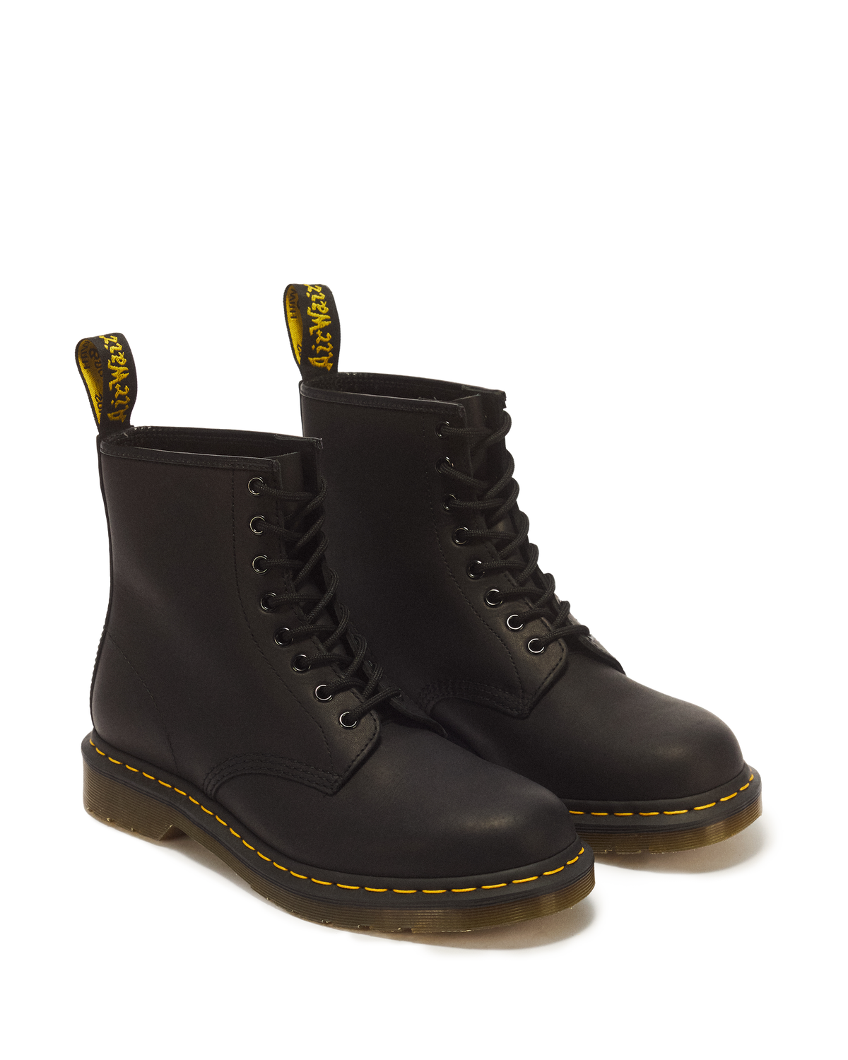 1460 Greasy Leather Lace Up Boots - view 5